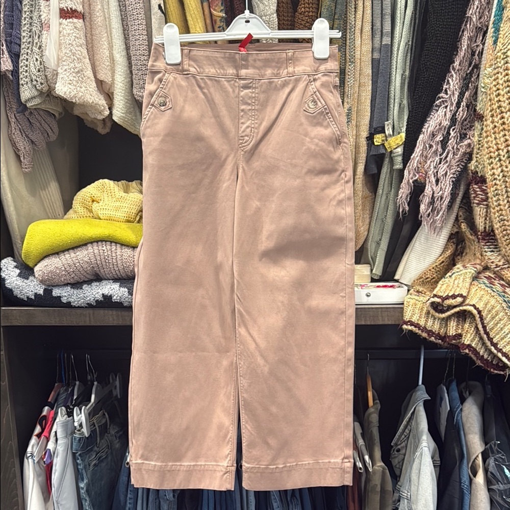 Spanx light Pink Wide-Leg ankle Pants